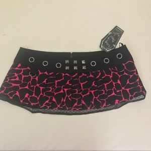 Living Dead Souls Micro Mini Skirt